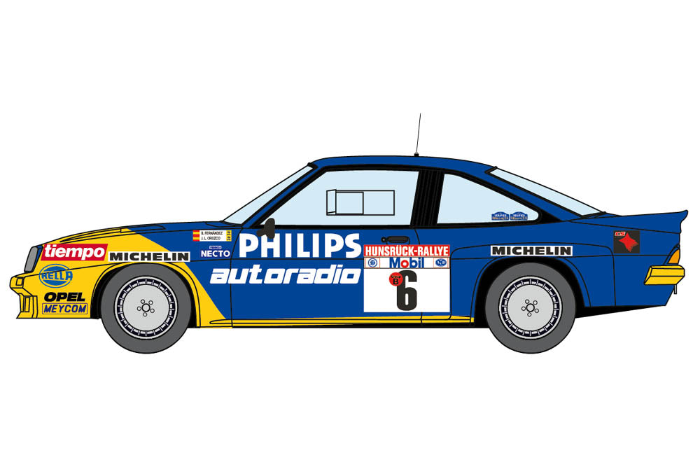 Decalcas Opel Manta 400 Group B 1:24 - GPmodeling
