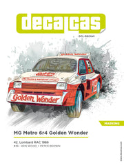 Decalcas MG Metro 6r4 Golden Wonder-DCL-DEC041-gpmodeling