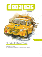 Decalcas MG Metro 6r4 Camel Team-DCL-DEC043-gpmodeling