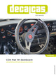 Decalcas Fiat 131 Abarth dashboard decals-DCL-DEC053-gpmodeling