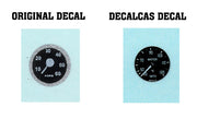 Decalcas Ford GT40 Mk II dashboard decals-DCL-DEC057-gpmodeling