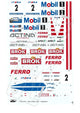 Reji Model Peugeot 206 WRC Mobil 1 Sponsor by Mobil 1 1:24 - SKU: 110  Car n 2 - J. Kulig/J. Baran - gpmodeling