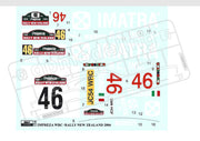 Reji Model Subaru Impreza WRC Imatra #46 The Doctor Sponsor by Imatra 1:24 - SKU: 116  Car n 46 - Valentino Rossi/Carlo Cassina - gpmodeling
