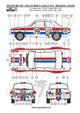 Buy Reji Model Ford Escort Mk. I Pepsi #19 - Rallye Monte Carlo 1972 - Sponsor by Pepsi - 1:24 - SKU: 242 - (reji 242) - (decals - P/E parts) - Car n 19 - Makinen/Liddon - at GPmodeling