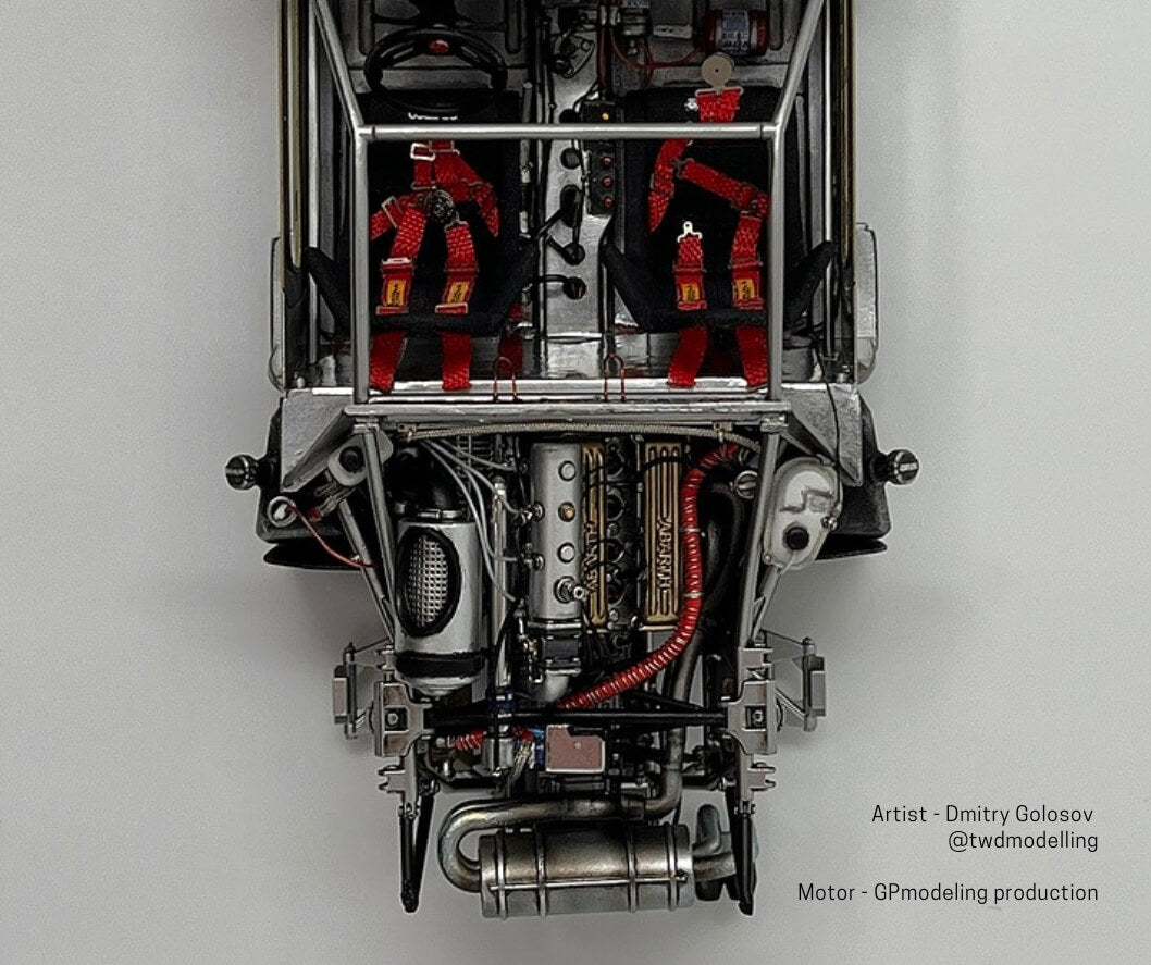 Engine for Lancia RALLY 037 HASEGAWA - GPmodeling