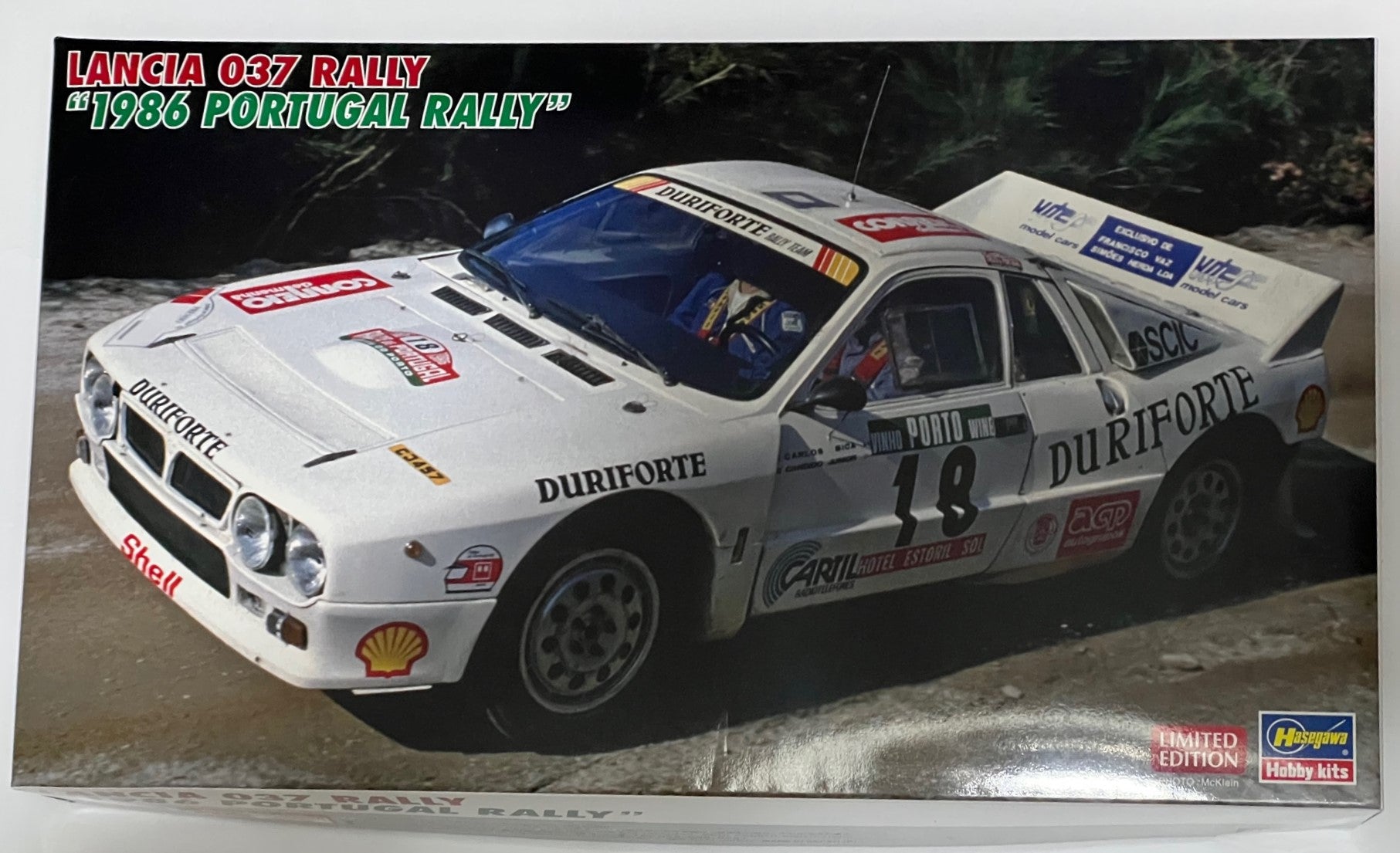 Hasegawa Lancia 037 Rally 1986 Portugal Rally GPmodeling hasegawa-lancia-037-rally-1986-portugal-rally-gpmodeling