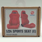Hobby Design Sports Seats (E) 1:24-hd03-0532-gpmodeling