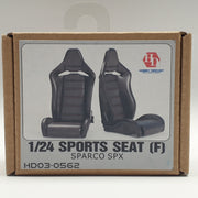 Hobby Design Sports Seats (F) Sparco Spx 1:24-hd03-0562-gpmodeling