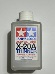 TAMIYA X-20A ACRYLIC THINNER 250ML 81040 - gpmodeling