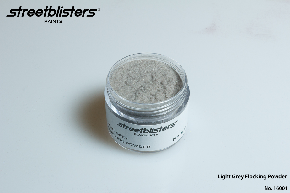 Grey Flocking Powder StreetBlisters | Poudre de Flocage Gris Clair - GPmodeling