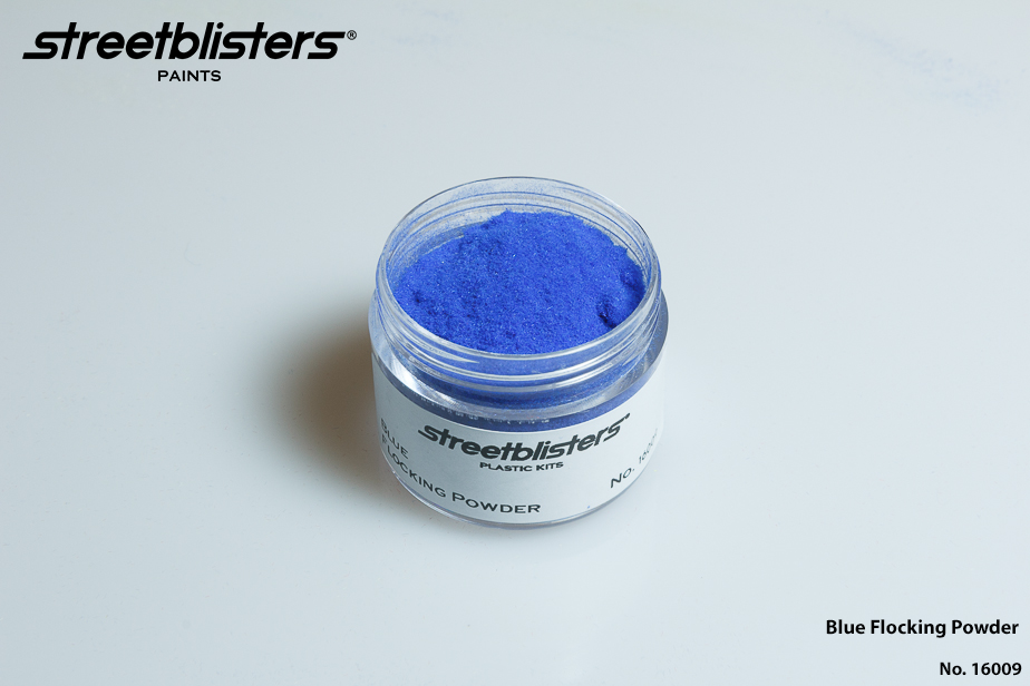 Flocking Blue StreetBlisters | Blue flocking powder - GPmodeling