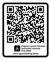 GPmodeling Lancia Stratos Engine 12v - 24v - TK for HASEGAWA 1:24 kit - str12v - str24v