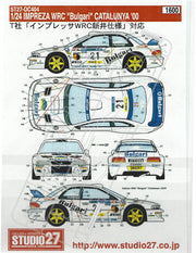 Studio27 Subaru Impreza WRC "Bulgari" Catalunya 2000-ST27-DC404-gpmodeling