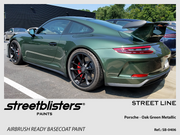 STREETBLISTERS Paints - Porsche Oak Green Metallic SB-0406-gpmodeling