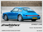 STREETBLISTERS Paints - Porsche Tahoe Blue Metallic SB-0407-gpmodeling