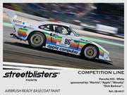 STREETBLISTERS Paints - Porsche 935 White Sponsored by Martini, Apple, Minolta, Dick Barbour SB30-6037 | GPmodeling