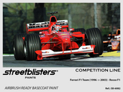 StreetBlister Paints Ferrari F1 Team (1996/2003) Rosso F1 SB-6082-gpmodeling
