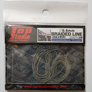 Top Studio Braided Line 0.6mm 2mt (silver) - TD23201-gpmodeling
