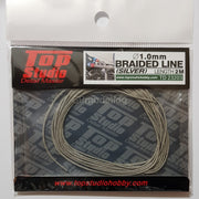 Top Studio Braided Line 1.0mm 2mt (silver) - TD23203-gpmodeling