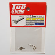 Top Studio Hex Rivet 0.9mm (C) Silvery - 1/24 TD23250-gpmodeling
