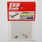 Top Studio Hex Rivet 0.9mm (C) Silvery - 1/24 TD23250-gpmodeling