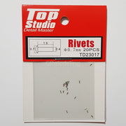 Top Studio Rivets 0.7mm - 1/24 TD23017-gpmodeling