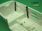 USCP Road car Seatbelts PE set kit 1/24 - black/beige-gpmodeling