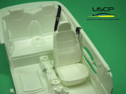 USCP Road car Seatbelts PE set kit 1/24 - black/beige-gpmodeling