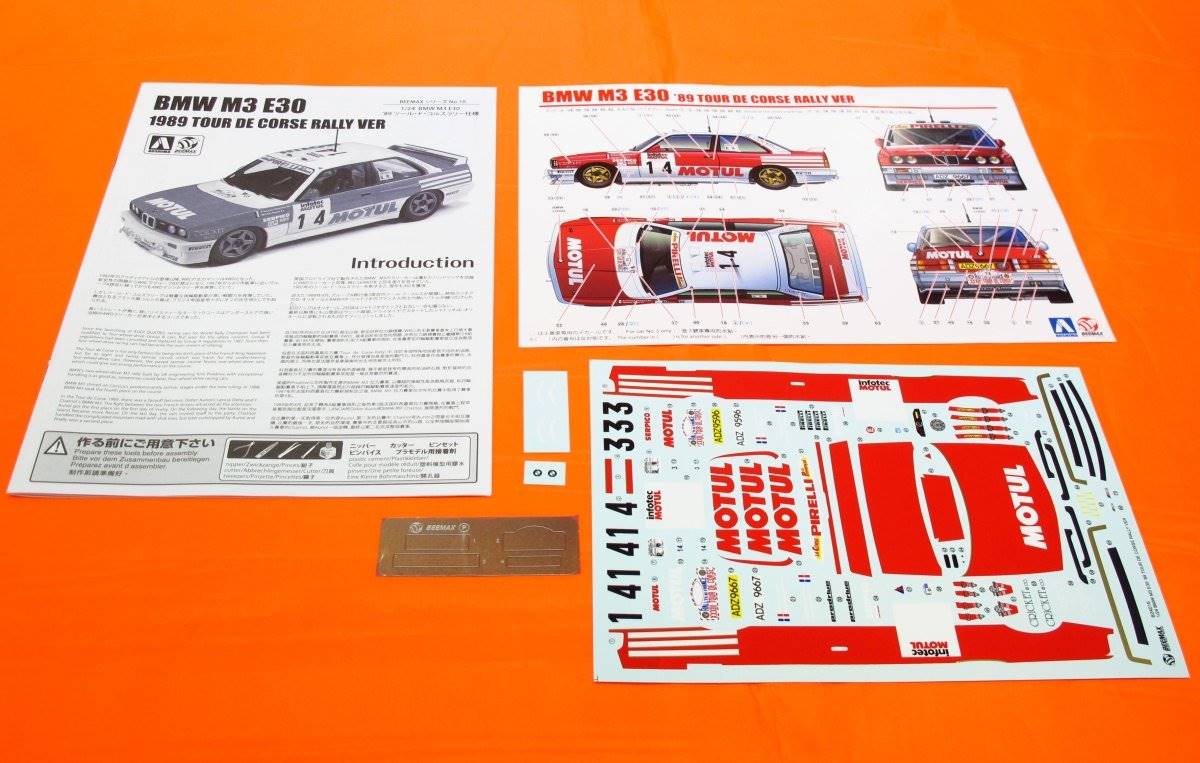 BEEMAX BMW M3 (E30) TOUR DE CORSE '89 RALLY - GPmodeling