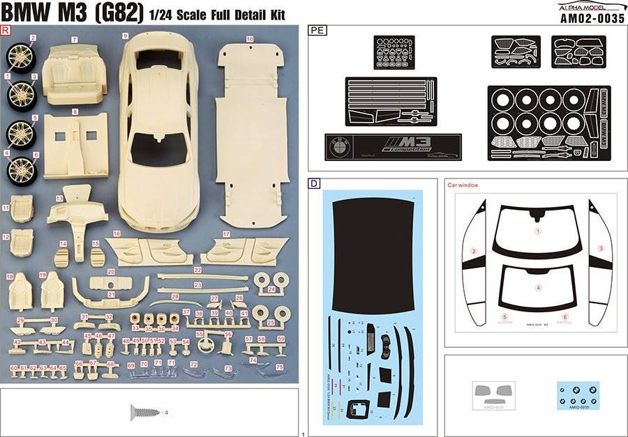 Alpha Model BMW 1:24 Resin Car Kits – Premium Scale Models | GPmodeling ...
