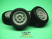 USCP BMW steels with tires 14 inch 1/24 - 24W082-gpmodeling