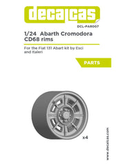 DECALCAS Abarth Cromodora CD68 1/24 scale