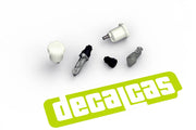 DECALCAS Brake system: Master cylinder and reservoir 1/24 scale