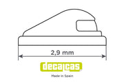 DECALCAS Fomoco plate lights 1/24 scale