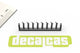 DECALCAS Large Rubber bonnet hooks Type 1 - 1/24 scale