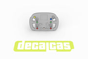 DECALCAS Push button type 02 - 1/24 scale
