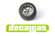 DECALCAS Rims and tyres set 1/24 scale - Ford GT 24 Hours Le Mans 2017 1/24 scale