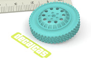 DECALCAS Rims and tyres Speedline for Lancia Delta S4 1/24 scale