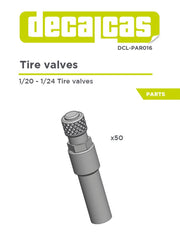 DECALCAS Tire valves 1/24 scale