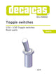 DECALCAS Toggle switches 1/24 scale