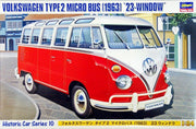 Hasegawa Volkswagen Type 2 Micro Bus 1963 "23 window" 1/24 - (HC10) 21210HAS