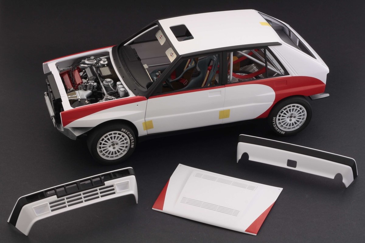 1:12 ITALERI LANCIA Delta Hf Integrale Martini Rally Montecarlo 1990 1:12 ITALERI LANCIA Delta Hf Integrale Martini Rally Montecarlo 1990