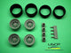 USCP Messer wheels and tires ME15-3 19" 1/24 - 24W099-gpmodeling
