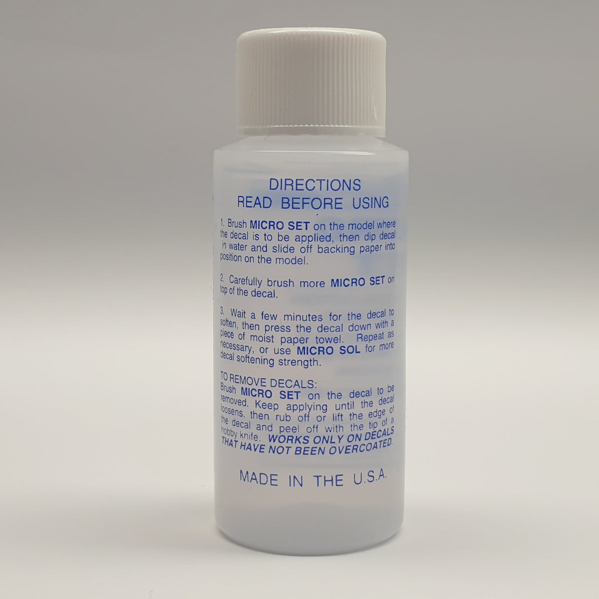 Model Decal Softener And Setter For Plastic Models Microscale MI-1 ...