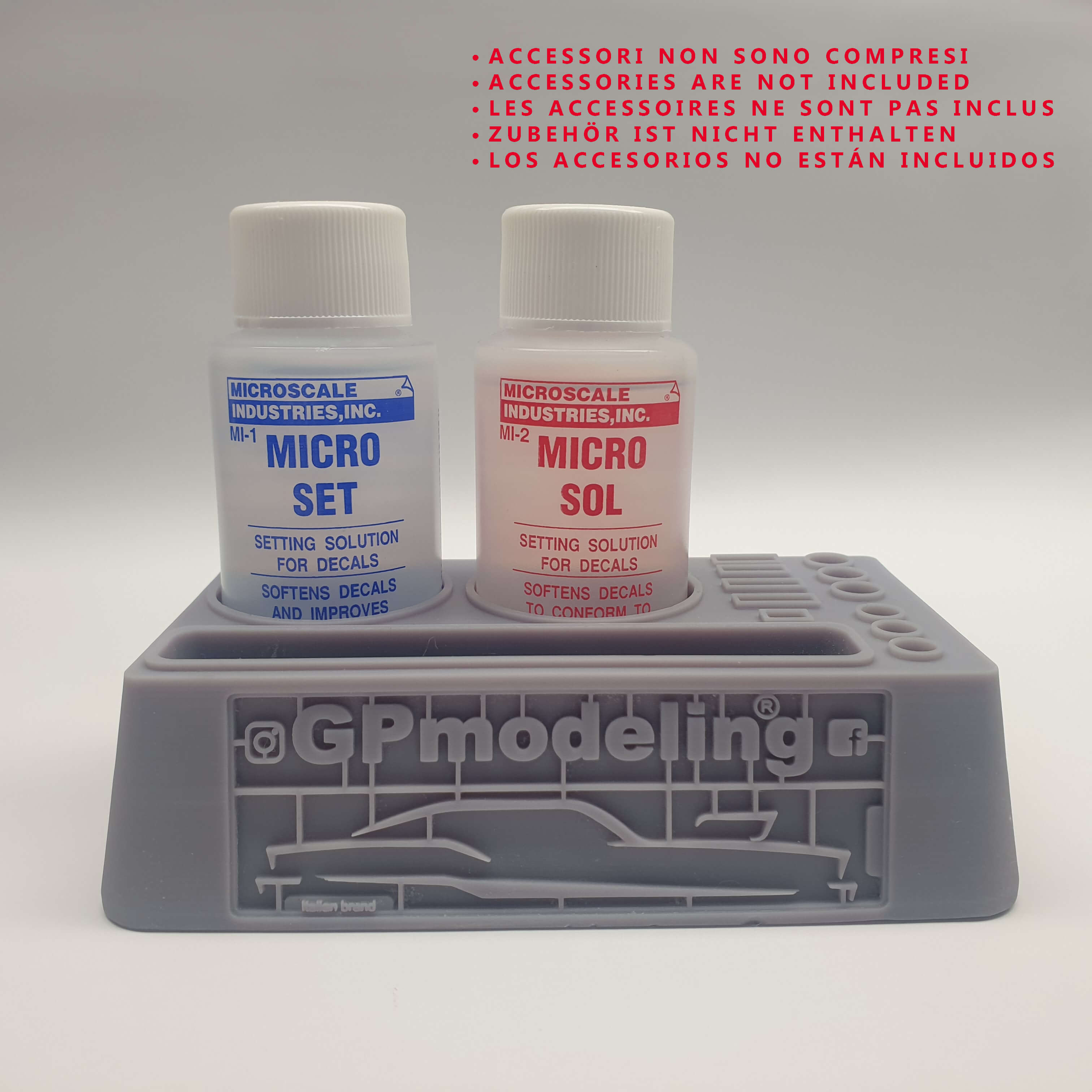 Microscale Decals: Micro Sol - 1 oz. bottle (Decal Setting Solution)