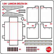 NUNU Detail Up Parts Lancia Delta S4 MONTECARLO '86 (24030) - NU E24030 | GPmodeling