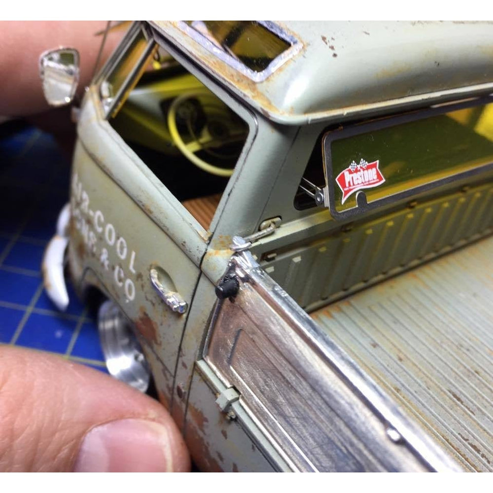 Pickup Safari style rear window frame set HME-020 - GPmodeling