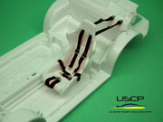USCP Racing Seatbelts PE set kit 1/24-24A015-gpmodeling