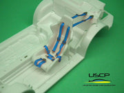 USCP Racing Seatbelts PE set kit 1/24-24A017-gpmodeling