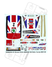 Racing Decals 43 Skoda S2000 #2 Rally Ypres 2012-racing_decals43_rd24010-gpmodeling